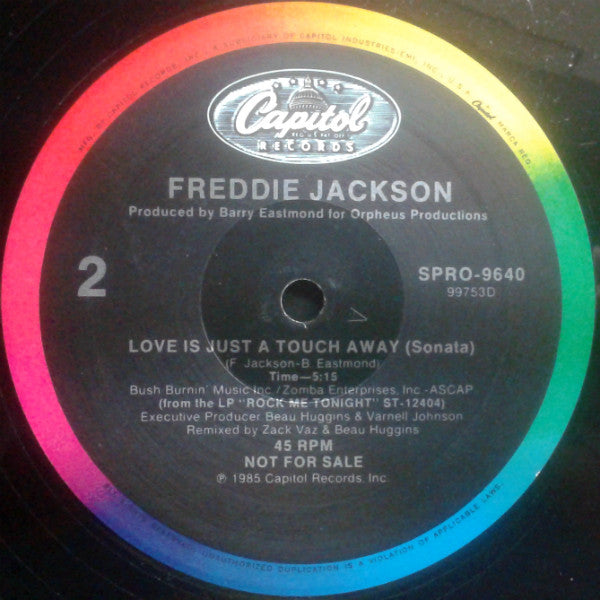 Freddie Jackson – Love Is Just A Touch Away (12