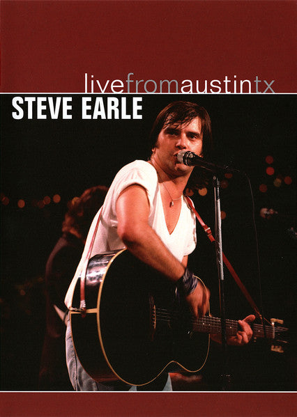 Steve Earle – Live From Austin TX (DVD) – Redrum Records