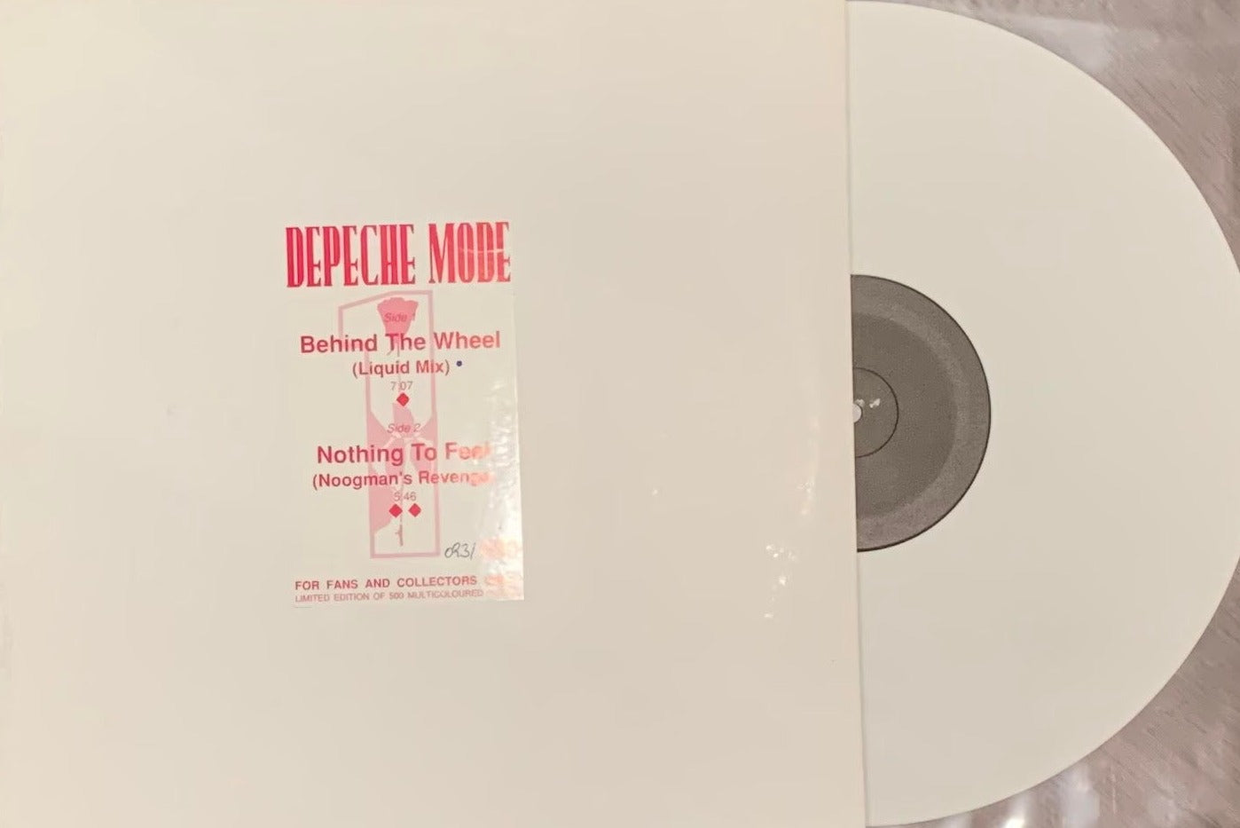 Depeche Mode-Behind the wheel/ Nothing to feel (12