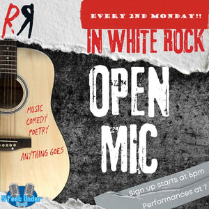 Open Mic Nights @ Redrum White Rock every 2nd Monday!!