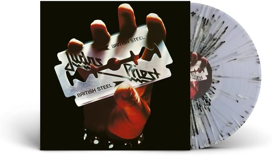 Judas Priest - British Steel (Black And White Splatter Vinyl) NEW PRESSING