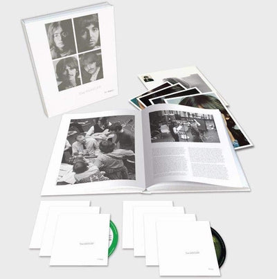 The Beatles – The Beatles  (Box Set: Hardcover Book, 2 x CD, Album, Reissue, Stereo, Remix 4 x CD, Remastered, Stereo Blu-ray, Blu-ray Audio, Stereo, Mono,, Deluxe Edition, Numbered