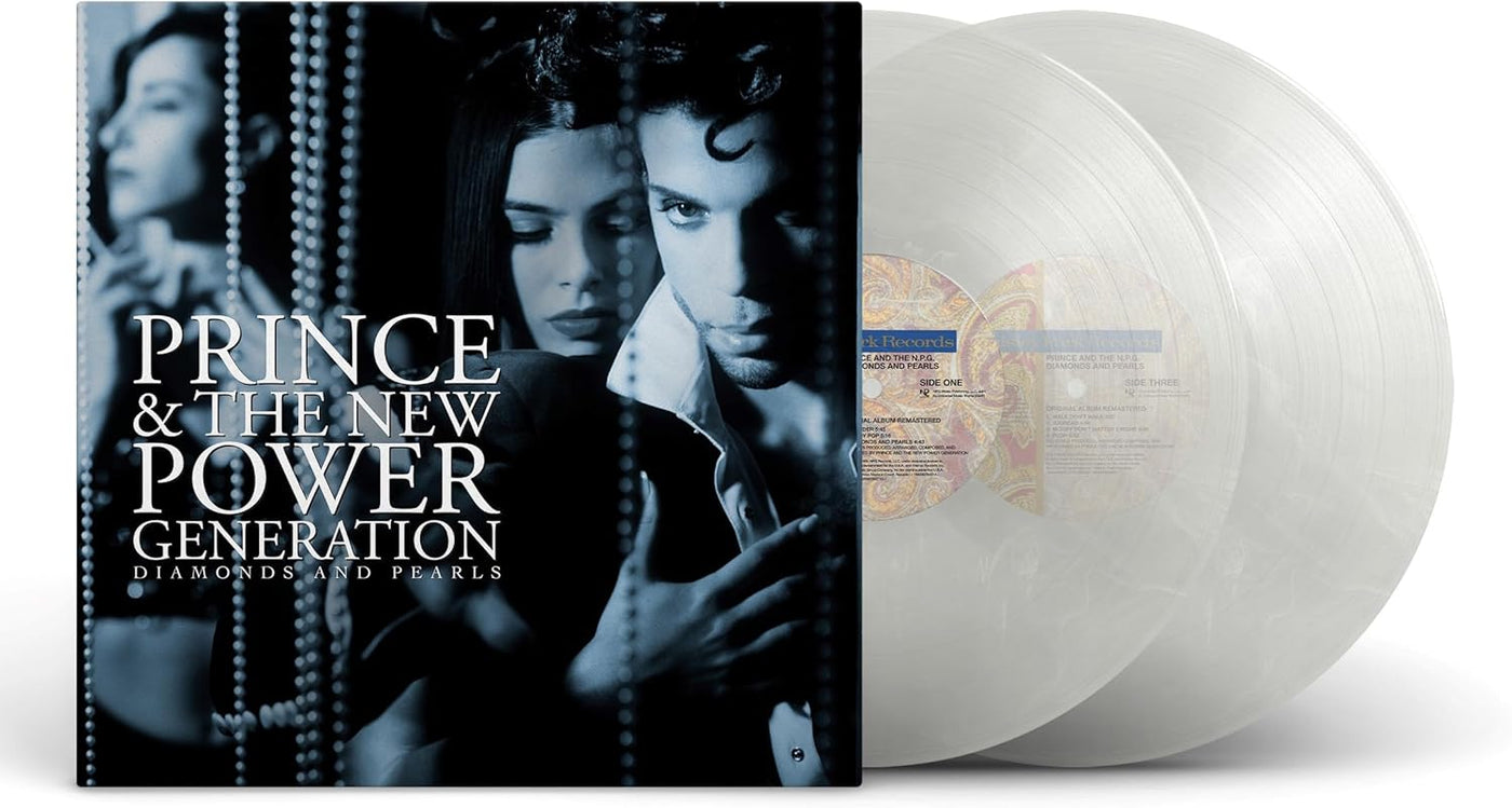 Prince & The New Power Generation – Diamonds And Pearls (NEW PRESSING) remastered, 2 x clear vinyl LP