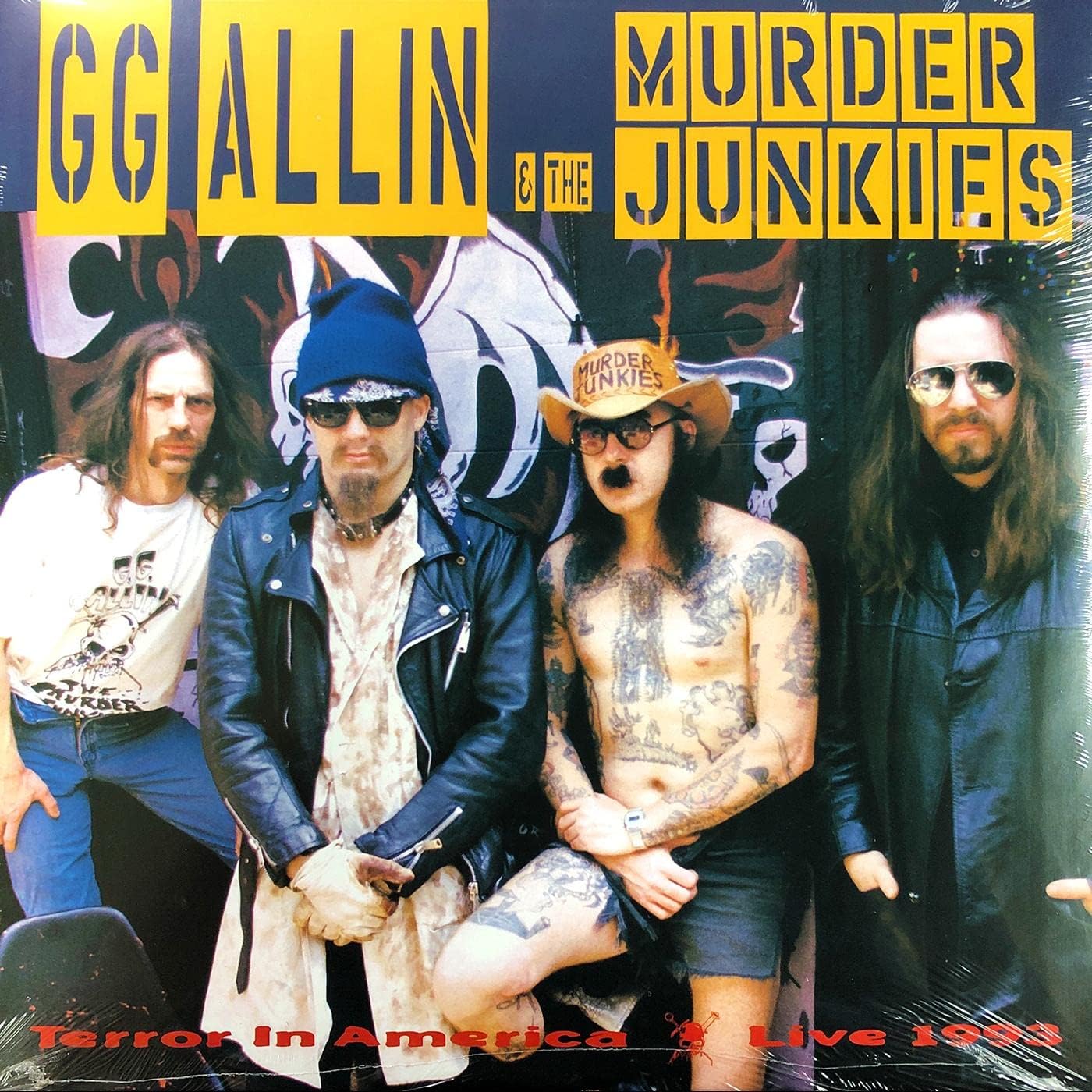 GG Allin & The Murder Junkies - Terror in America (NEW PRESSING) colour vinyl