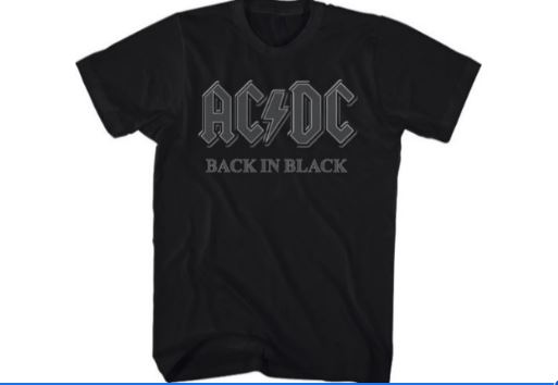 AC/DC - Back In Black (T SHIRT)