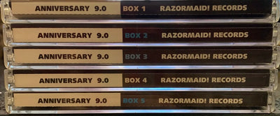 Various – Razormaid Anniversary Nine-Point-Zero (10 x CD ALBUM)