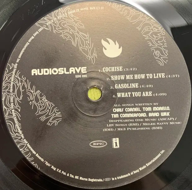 Audioslave – Audioslave (2 Discs, 2002 US Pressing)