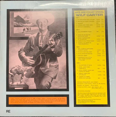 Wilf Carter – 40th Anniversary Special (Canadian Reissue)