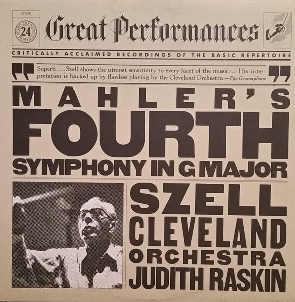 Mahler, Szell, Cleveland Orchestra, Judith Raskin – Mahler's Fourth Sy ...