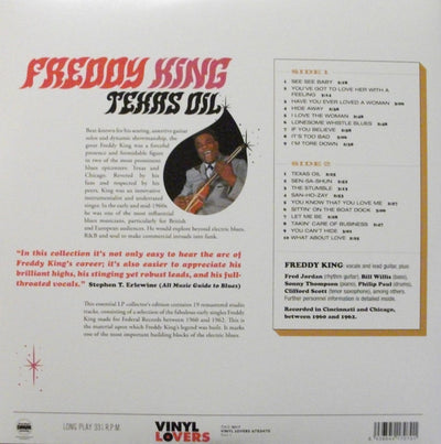 Freddy King – Texas Oil: Federal Recordings 1960-1962 (Limited Edition 2 Disc 180 Gram Vinyl)