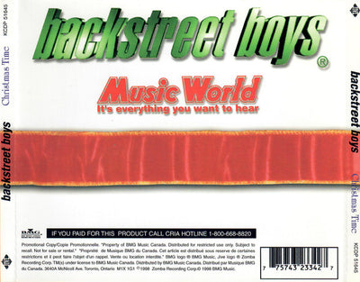 Backstreet Boys – Christmas Time (CD ALBUM)