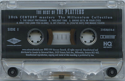 The Platters – The Best Of The Platters (CASSETTE)