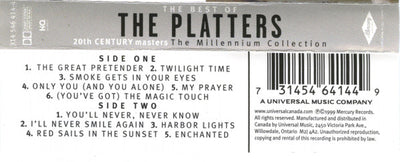 The Platters – The Best Of The Platters (CASSETTE)