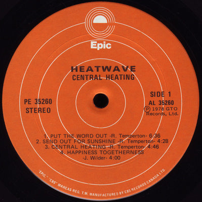 Heatwave ‎– Central Heating