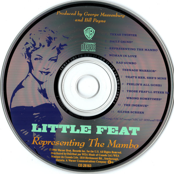Little Feat – Representing The Mambo (CD Album) – Redrum Records