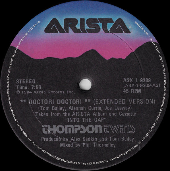Thompson Twins – Doctor! Doctor! (12" Extended Version)