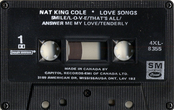 Nat King Cole – Love Songs (CASSETTE)