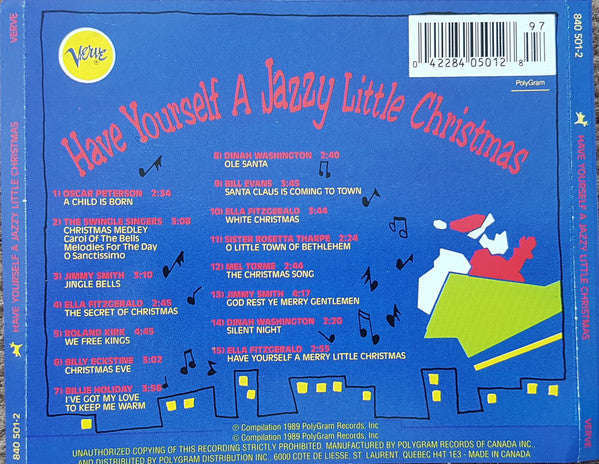 Various – Have Yourself A Jazzy Little Christmas (CD ALBUM)