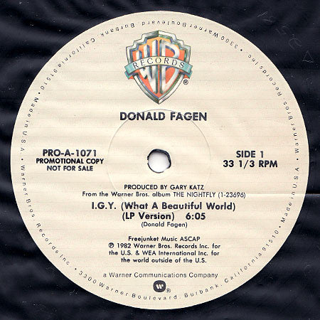 Donald Fagen – I.G.Y. (What A Beautiful World)-12