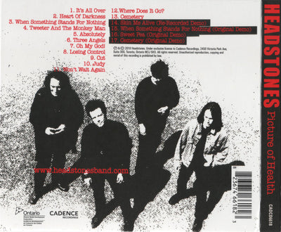 Headstones – Picture Of Health (CD ALBUM) Digipak