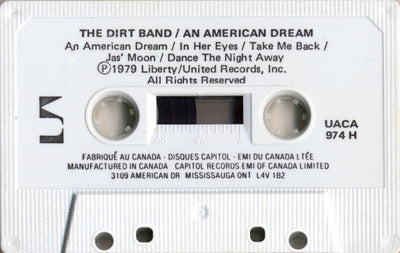 The Dirt Band – An American Dream (CASSETTE)