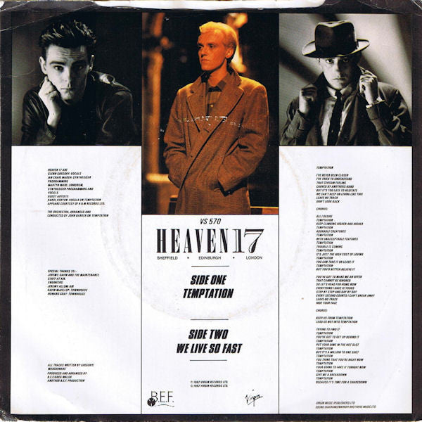 Heaven 17 – Temptation (7" Single)