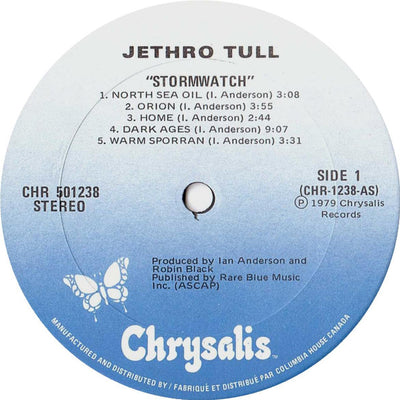 Jethro Tull ‎– Stormwatch