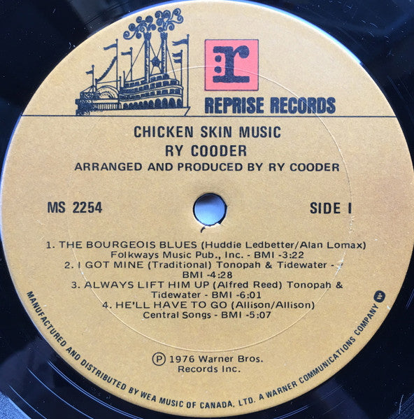 Ry Cooder ‎– Chicken Skin Music