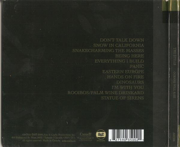 The Stills – Oceans Will Rise (CD Album)
