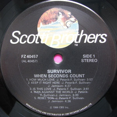 Survivor ‎– When Seconds Count