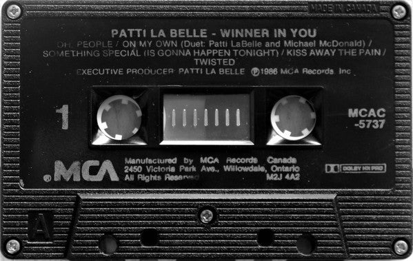 Patti LaBelle – Winner In You (CASSETTE)