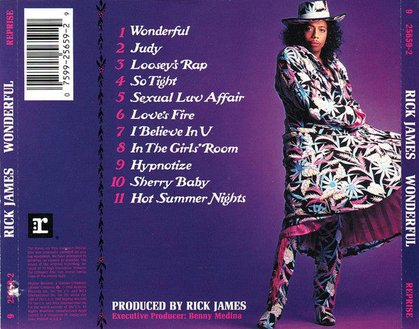 Rick James – Wonderful (CD ALBUM)