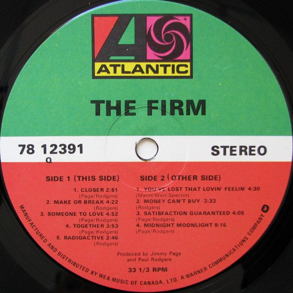 The Firm  ‎– The Firm
