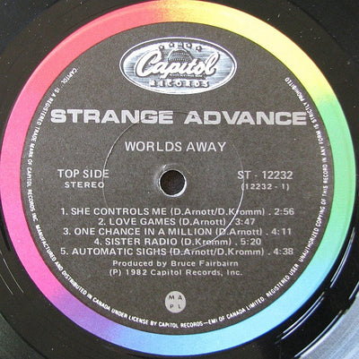 Strange Advance ‎– Worlds Away