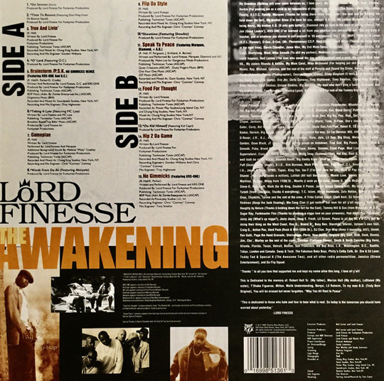 Lord Finesse – The Awakening (2020 Club Edition, Clear with Gold