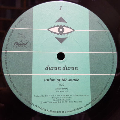 Duran Duran ‎– Union Of The Snake (12" SINGLE)