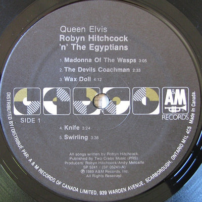 Robyn Hitchcock 'N' The Egyptians – Queen Elvis