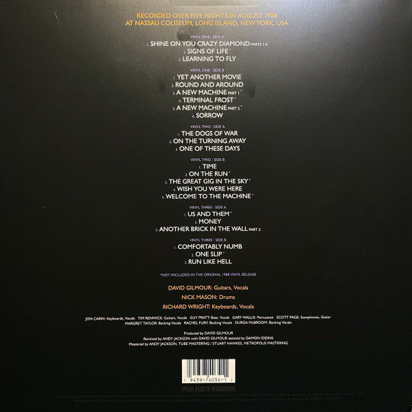 Pink Floyd – Delicate Sound Of Thunder (3 Disc 2020 Reissue, 180 Gram Vinyl)