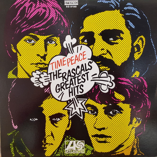 The Rascals ‎– Time Peace: The Rascals' Greatest Hits (Canadian Reissue)