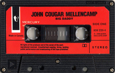 John Cougar Mellencamp – Big Daddy (Dolby System CASSETTE)