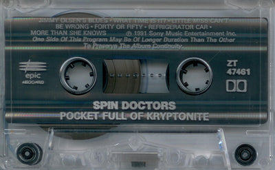 Spin Doctors – Pocket Full Of Kryptonite (Cassette)