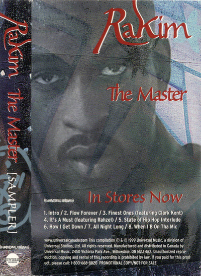 Rakim, Funkmaster Flex, Big Kap – The Master / The Tunnel (Cassette Sampler)