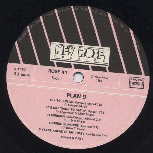 Plan 9 – Plan 9 (France Pressing)