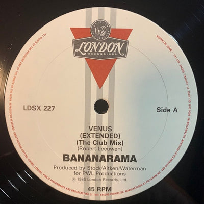 Bananarama ‎– Venus (12" SINGLE)