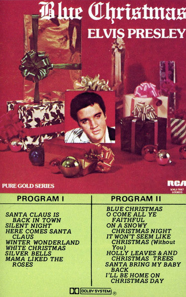 Elvis Presley – Blue Christmas (CASSETTE ALBUM)