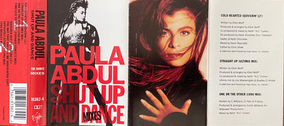 Paula Abdul – Shut Up And Dance - The Dance Mixes (CASSETTE)