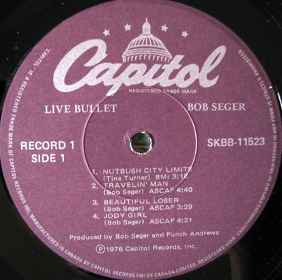 Bob Seger & The Silver Bullet Band – Live Bullet (2 Discs, 1978 Reissue)