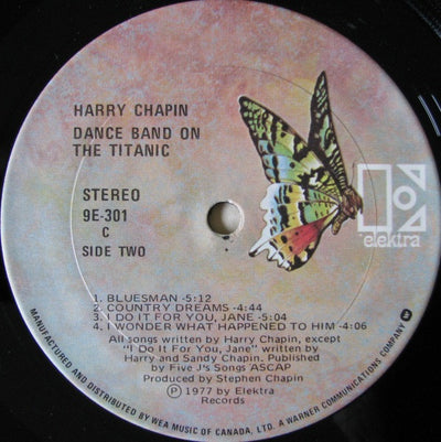 Harry Chapin ‎– Dance Band On The Titanic (2 discs)