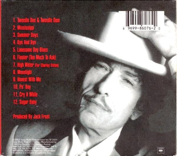 Bob Dylan – "Love And Theft" (2XCD ALBUM)-Digipak