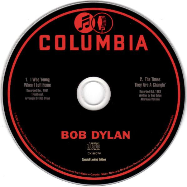 Bob Dylan – "Love And Theft" (2XCD ALBUM)-Digipak